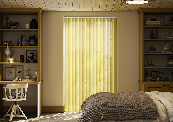 Savona, Lustrous Yellow - Vertical Blind - Image 3